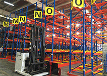 Anatomy of narrow aisle racking structure characteristics